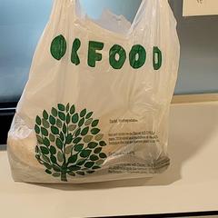 Bolsa de plastico OKFOOD, ha sido reportado por Centraal magazijn con iLost