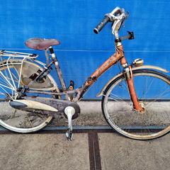 Kvinners sykkel Batavus Crescendo paars/oranje, som rapportert av Gemeente Heusden ved bruk av iLost