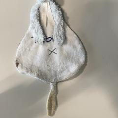 Tut doekje Konijn met naam, zoals gemeld door Burgers' Zoo met iLost