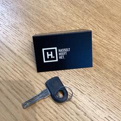 Fietssleutel Zwart, amint azt Stad Hasselt az iLost segítségével jelentette.