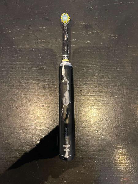 Electric toothbrush tanden zwart