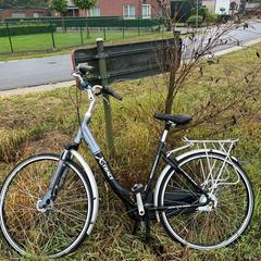 Bicykel Zwart-grijs dames X-tract, ako bolo nahlásené Stad Peer pomocou iLost