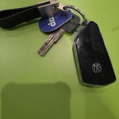 Portachiavi met VW sleutel, come riportato da Gemeente Hardenberg utilizzando iLost