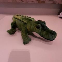 Mazlící hračka Krokodil, jak nahlášeno Van der Valk Hotel Schiphol pomocí iLost