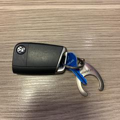 Autosleutel Volkswagen met blauwe kleine sleutel, as reported by RAI Amsterdam using iLost