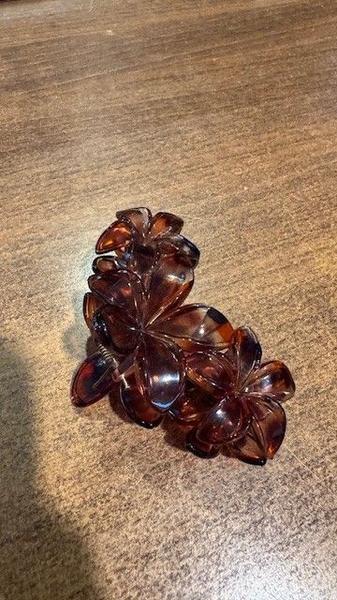 Haarclip brown
