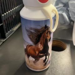 Drinking bottle Plastic wit, as reported by Pathé Amsterdam Noord using iLost