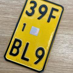 Kentekenplaatje Plaatje brommer of scooter, segons ha informat Gemeente Alkmaar mitjançant iLost