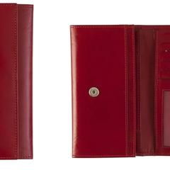 rode leren portemonnee A Exterkate Nijmegen