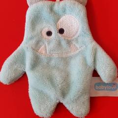 Knuffel Licht blauw, monstertje, rapporterat av DierenPark Amersfoort med iLost