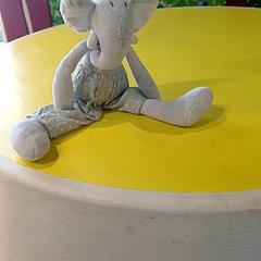Doudou éléphant, zoals gemeld door IKEA Mulhouse met iLost