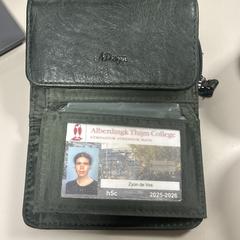 Groene portemonnee an iLost gemeldet