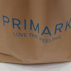 Saco de papel Primark, como reportado por RÍO Shopping - Valladolid utilizando o iLost
