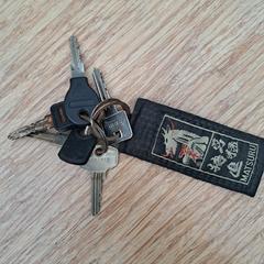 Chaveiro zwart sleutelhanger Matsuru, segundo informou Gemeente Zeist usando iLost