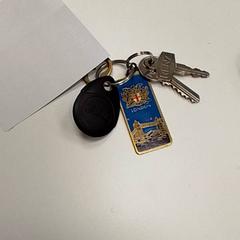 Nøkkelring, som rapportert av ilévia ved bruk av iLost