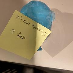 Fľaša na pitie, ako bolo nahlásené Bibliotheek Neude (Utrecht) pomocou iLost