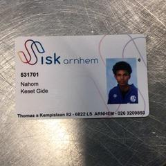 Ledenpas, amint azt Gemeente Arnhem az iLost segítségével jelentette.