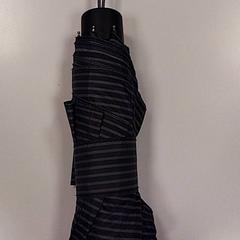 Paraply Grijs zwart gestreept, som rapportert av Vrije Universiteit Amsterdam ved bruk av iLost