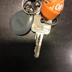 Kľúč, ako bolo nahlásené U-OV Utrecht pomocou iLost