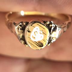 Goudkleurige ring, como reportado ao iLost