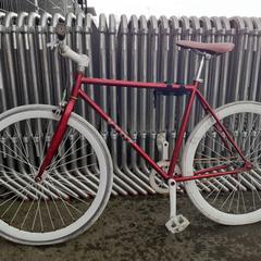 Vélo pour homme rood-wit VYDZ, a été signalé par Fietsdepot utilisant iLost