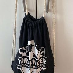 Gym sack Schwarz mit Druck, as reported by Wilmering Vechta using iLost