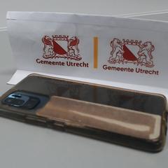 Telemóvel grijs redmi, como reportado por Gemeente Utrecht utilizando o iLost