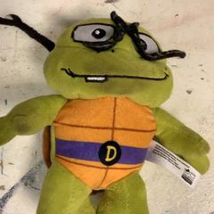 Knuffel Ninja turtle, zoals gemeld door Artis met iLost