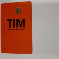 Tim-ticket orange-schwarz, as reported by Wilmering Brinkum using iLost