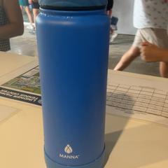 Water bottle Blue Manna, as reported by Cincinnati Tennis LLC using iLost