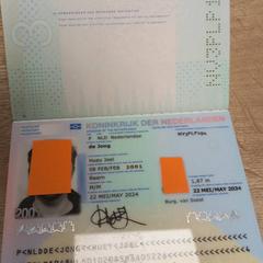 Paspoort de jong, come riportato da Pouw Vervoer utilizzando iLost