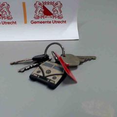Nøkkel, som rapportert av Gemeente Utrecht ved bruk av iLost