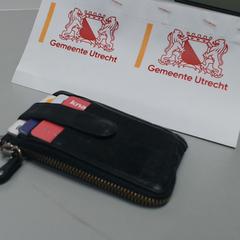 Pénztárca Van der Heiden, amint azt Gemeente Utrecht az iLost segítségével jelentette.