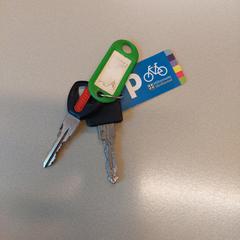 Sleutel Fietsparkeren pas, as reported by Gemeente Hilversum using iLost