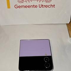 Smartphone Lila Samsung, zoals gemeld door Gemeente Utrecht met iLost