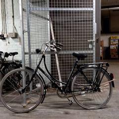 Fiets Gazelle Zwart/witte letters, zoals gemeld door Fietsdepot Hasselt met iLost