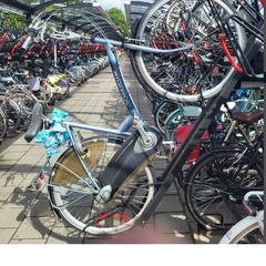 Bicicletta Gazelle Lichte Blauw, come riportato da Gemeente Barneveld utilizzando iLost