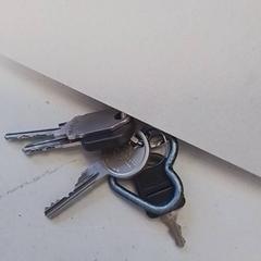 Keys, as reported by Hermes Eindhoven using iLost