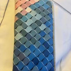 brillenhoesje / brillenkoker soft meerkleurig, som rapporterats till iLost