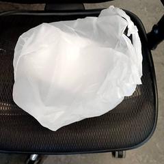 Plastic zak, rapporterat av Qbuzz GD Groningen HS med iLost