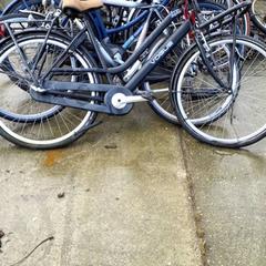 Bicicleta feminina vogue, segundo informou Stadswerk072 usando iLost