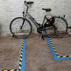 Emakumeen bizikleta minerva Zilver/zwart, gisa salatu by Fietsdepot Hasselt iLost erabiliz