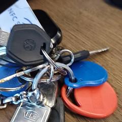 Keychain, as reported by Qbuzz GD Groningen HS using iLost