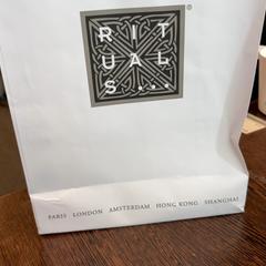 Torba Rituals, zgłoszono przez Pathé Breda przy użyciu iLost