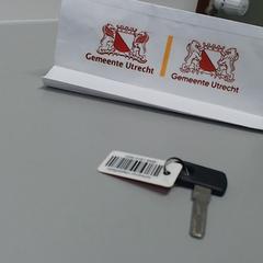 Kulcs, amint azt Gemeente Utrecht az iLost segítségével jelentette.