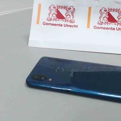Mobilní telefon BLAUW Samsung, jak nahlášeno Gemeente Utrecht pomocí iLost