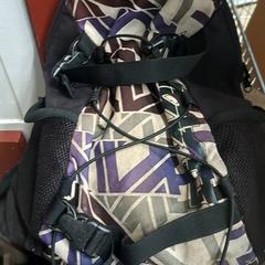 Motxila Zwart met paars eb beige, gisa salatu by IKEA Wilrijk iLost erabiliz