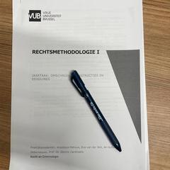 Pero Rechtsmethodologie 1 bundel, ako bolo nahlásené Vrije Universiteit Brussel (VUB) pomocou iLost