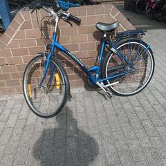 Bicicleta femenina Gazelle blauw, segons ha informat Fietsdepot mitjançant iLost