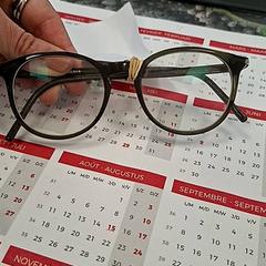 Óculos, como reportado por Centraal magazijn utilizando o iLost